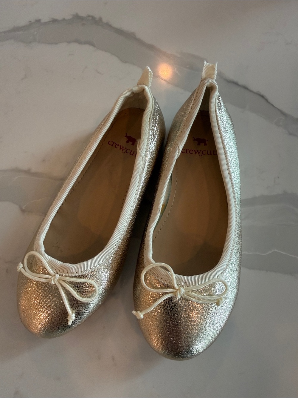 Girls J.Crew ballet flats. Perfect condition!